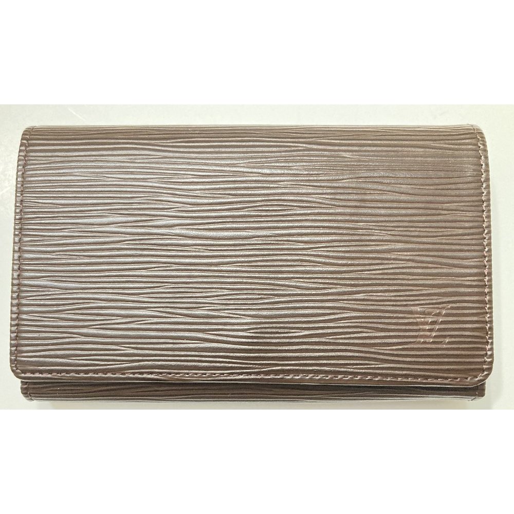 LOUIS VUITTON (Wallet) Porte Feuille Tresor Epi Moka NWT
